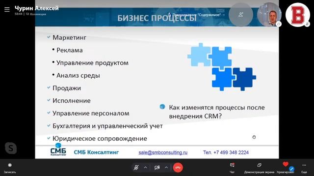 БИЗНЕС ИНСАЙТ: Алексей Чурин. Основы запуска CRM в компании. Реальный опыт