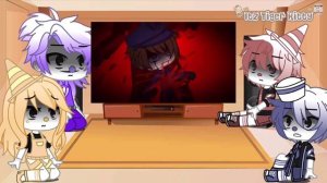 Cuphead React To Afton Family Memes || Fnaf || Gacha club || Itz Tiger Kitty ||