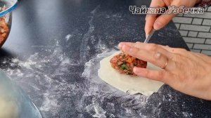 Китайские Манты на Сковороде