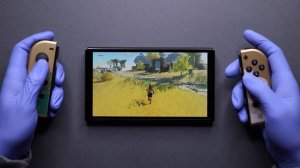 Nintendo Switch OLED Legend of Zelda Tears of the Kingdom Special Edition Unboxing - ASMR