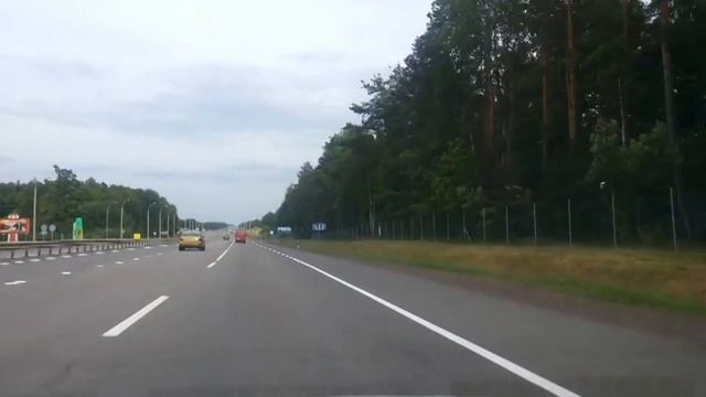 Дороги Беларуси: Трасса М5 (Е271). Минск - Гомель.