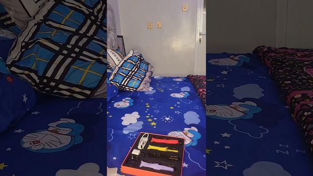 Unboxing S9 ultra x smart watch with 4 straps - and how to insert and change the straps desired смотреть онлайн