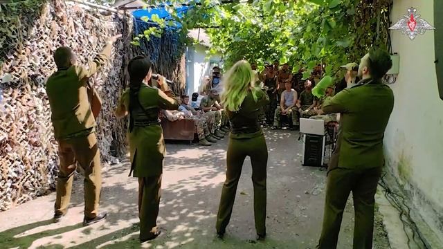 Концерт для военнослужащих морской пехоты ТОФ