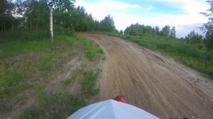 2 круга из моей тренировки с GOPRO/под песню Drowing Pool — Bodies/KTM SXF 250