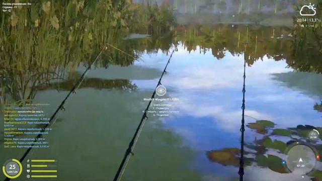 Русская Рыбалка 4 оз.Старый Острог .точка 47.20 часть 1 смотреть онлайн