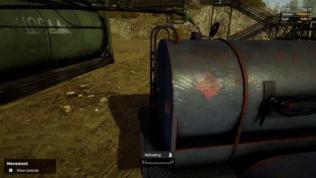 Gold Rush The Game How to Refuel Fuel Tanks смотреть онлайн