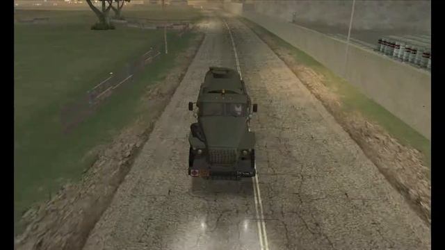 УРАЛ-4320 ТОПЛИВОЗАПРАВЩИК ДЛЯ GTA SAN ANDREAS