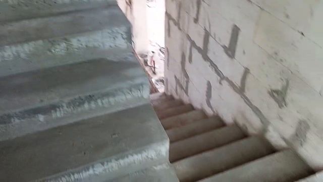 Маршевая монолитная лестница. смотреть онлайн