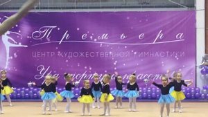 Выступление Алины (по художественной гимнастике) город Гусев???