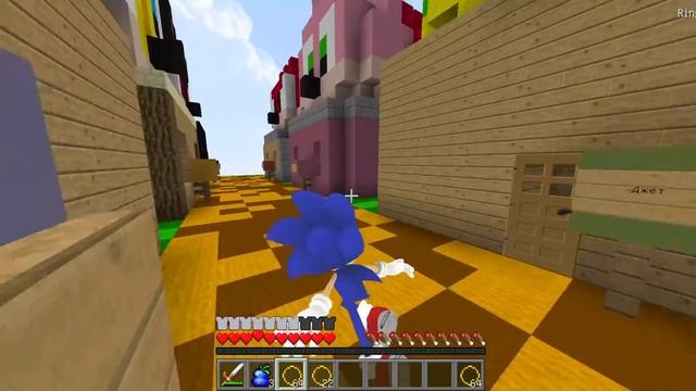 ВЫБРАЛ СЕБЕ НОВЫЙ СВЕРХ-КРУТОЙ АВАТАР! | ГОРОД СОНИКА В МАЙНКРАФТ #3 смотреть онлайн