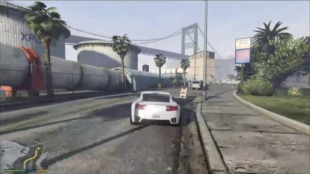 PS 4 Grand Theft Auto 5 / Великая Автомобильная Кража 5 #106 Майкл Задание Неприятности с Законом