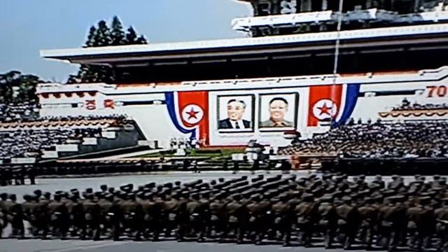 Военный парад, Ким Чен Ын смотреть онлайн