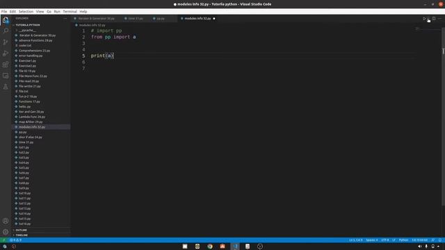 Advance Module Information ( Use Python File as Module )|| Python Free tutorial #32|| Death Code