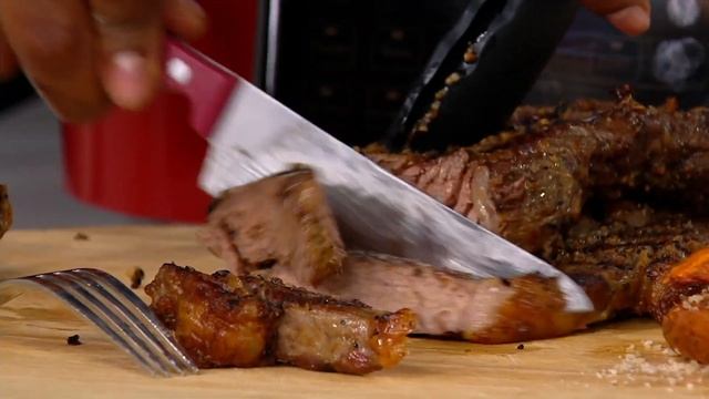 Cook's Essentials 6qt 1600W Air Fryer Grill w/ 7 Presets on QVC смотреть онлайн