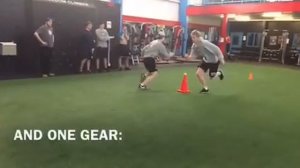 Упражнение на стартовую скорость.