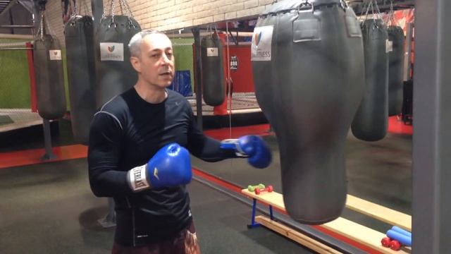 Бокс."Кресты"на снаряде . смотреть онлайн