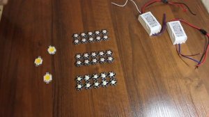 Распаковка. SMD светодиоды 3W + драйвера к ним. Товары с Алиэкспресс