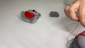 Шьём кота своими руками.Подарок на 14 февраля.День всех влюблённых. Игрушка котик с сердцем.Выкройк