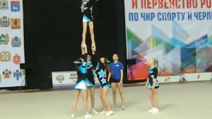 Cheerleading. Чир спорт. Команда Sunrise.