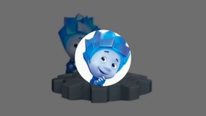 Уютное кафе но поёт нолик из Фиксиков