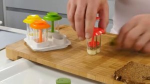 Формы для канапе PRESTO FoodStyle, 4 вида