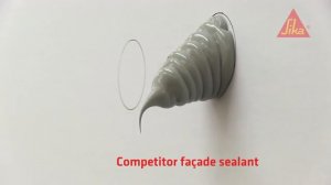 SikaHyflex 250 фасадный герметик тест испытание с конкурентами 🥇🏆 Сика Украина