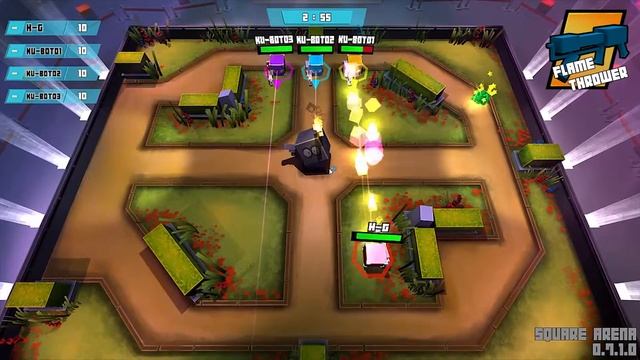 Square Arena Weapon : Flame Thrower смотреть онлайн