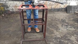 Простой способ скручивания квадрата. Холодная ковка.Торсион.