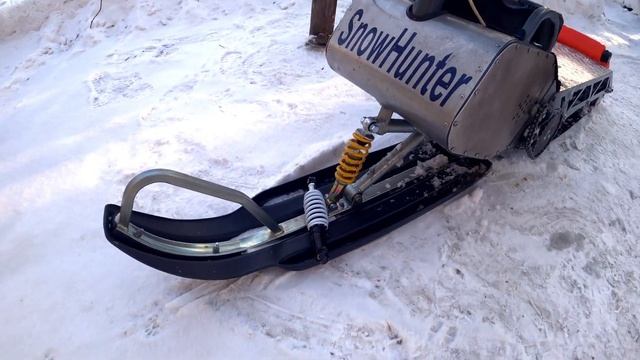 Мотоснегокат SnowHunter год спустя: опыт, поломки, обновы. Часть вторая. смотреть онлайн