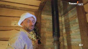 Первый раз в РУССКОЙ бане II Печь АВАНГАРД в облицовке в действии II