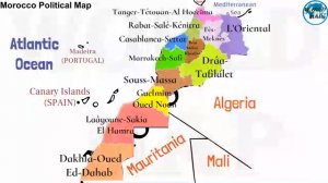 КАРТА МИР (Morocco Map 2023 مراکش کے صوب)