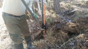 Поиск металлолома с металлоискателем TX-850 (с большой катушкой)