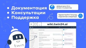 Консультации, Документация и Поддержка по платформе TWIN