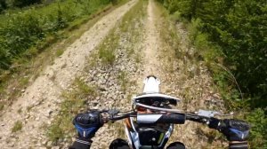Покатушки на Питбайке KAYO TT 125, до деревни Петровка