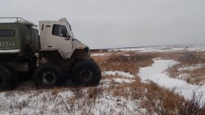 Вездеходы Зырянин-113. Лето кончилось, пора домой.