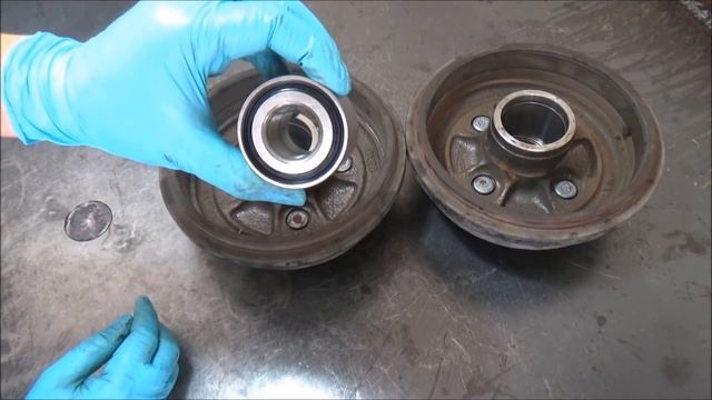 เปลี่ยนลูกปืนล้อหลัง Nissan March / How to Replace Rear Wheel Bearings Nissan Micra K13 смотреть онлайн