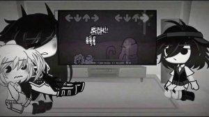 Реакция gacha life Basics in Behavior на Mahdela Angel 🖤