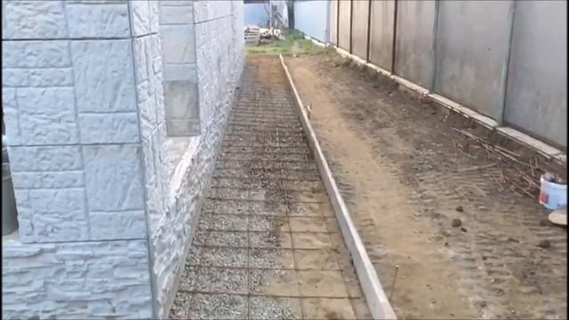 Монолитное строительство одноэтажного дома #монолитноестроительство