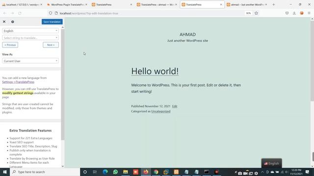WordPress Plugin TranslatePress 2.0.8 - Stored Cross-Site Scripting (XSS) (Authenticated) смотреть онлайн
