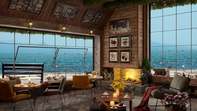 Морская джазовая музыка для летнего дня ? джазовая музыка на фортепиано для релаксации и работы смотреть онлайн