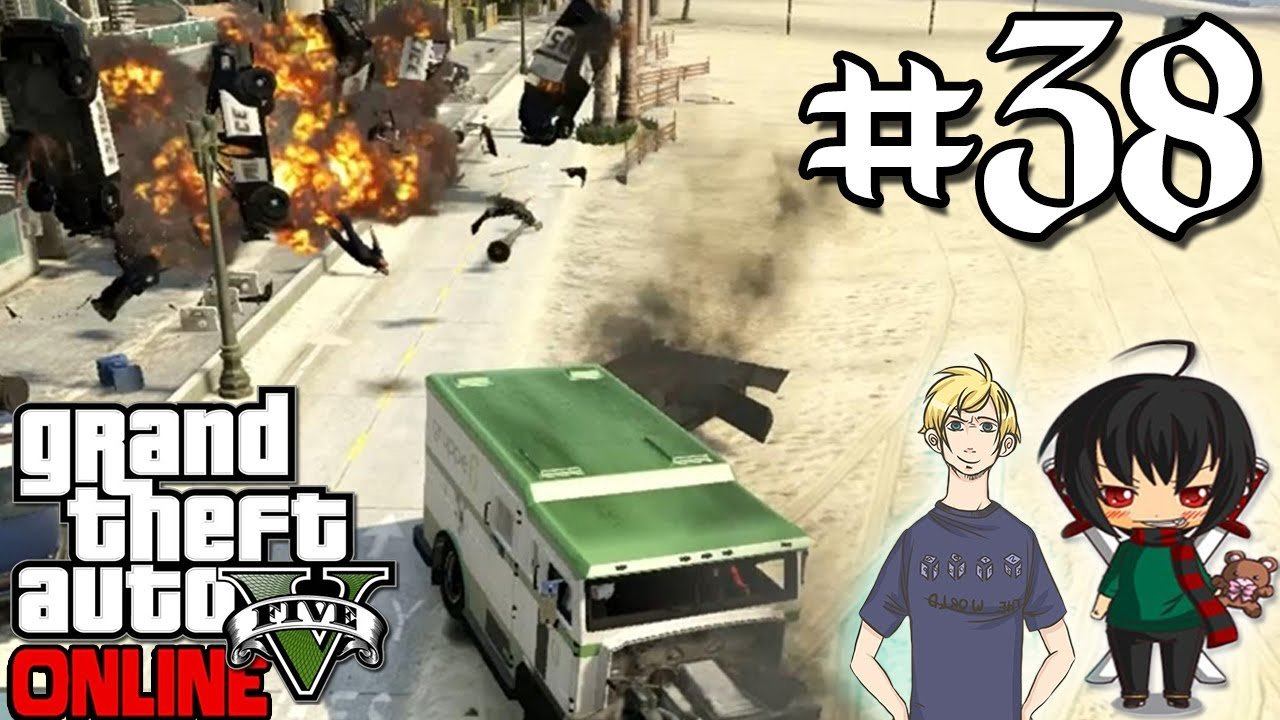 GTA V - Online #38 "Инкассаторская машина"