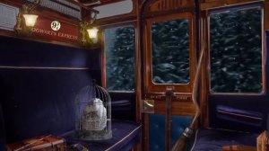 Гарри Поттер ASMR Хогвартс . Экспресс поезд. Снежная атмосфера