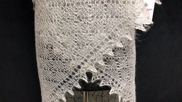 Ажурная паутинка из козьего пуха АП-22 смотреть онлайн