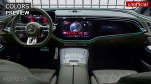 2025 Mercedes-AMG E63 S - INTERIOR & Exterior