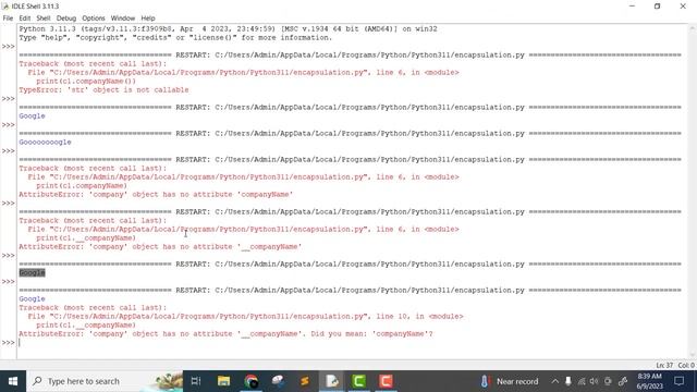 #25 Encapsulation and Access Modifiers | Python Tutorial Series | In Tamil | EMC Academy