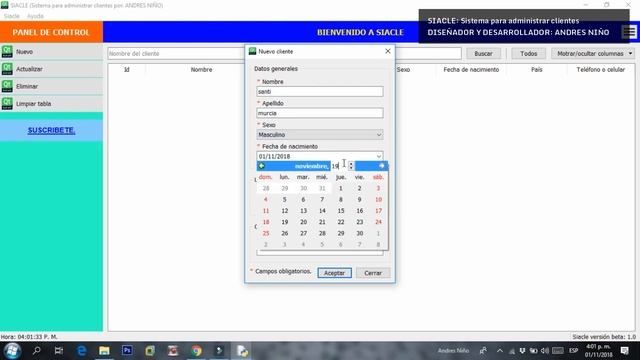 Aplicación para gestionar clientes en Python (PyQt5) - PARTE 4 смотреть онлайн