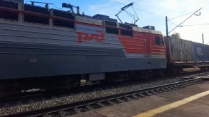 Грузовые поезда на Транссибе. Freight trains on the Trans–Siberian Railway (часть 7)