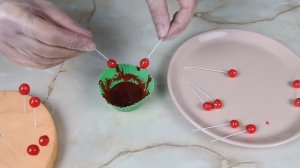 Зимнее оформление торта, снежки из маршмеллоу