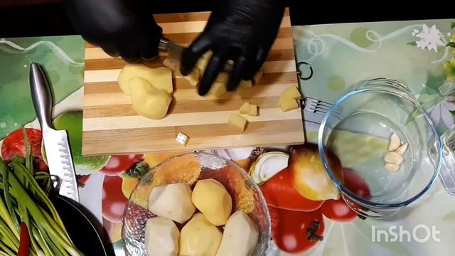 Жаркое со свининой По-Домашнему. Тушеное Мясо с Картофелем. Очень быстро, самое главное вкусно!!!