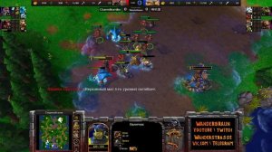 Застройка БАШНЯМИ против чемпиона мира. Lyn (ORC) vs Chaemiko (HUM) Warcraft 3